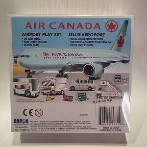 Daron Air Canada Airport Toy Play Set RT5881D- Diecast / Plastic - New